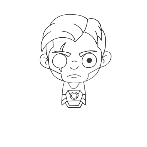 The way to Draw Fortnite Midas (27 Simple Steps) 14 How to draw Fortnite Midas