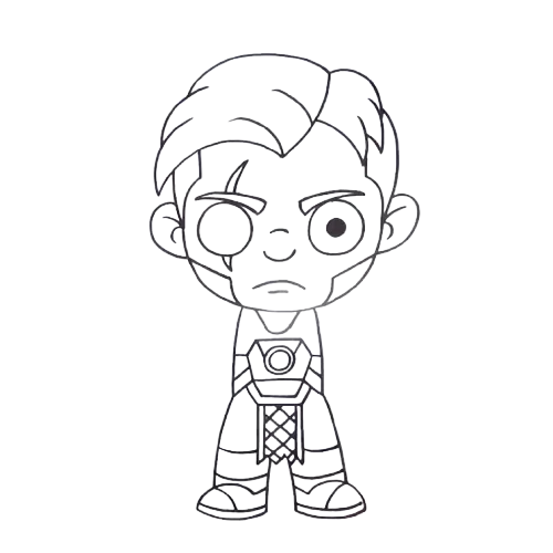 The way to Draw Fortnite Midas (27 Simple Steps) 20 How to draw Fortnite Midas
