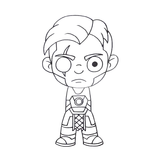 The way to Draw Fortnite Midas (27 Simple Steps) 21 How to draw Fortnite Midas