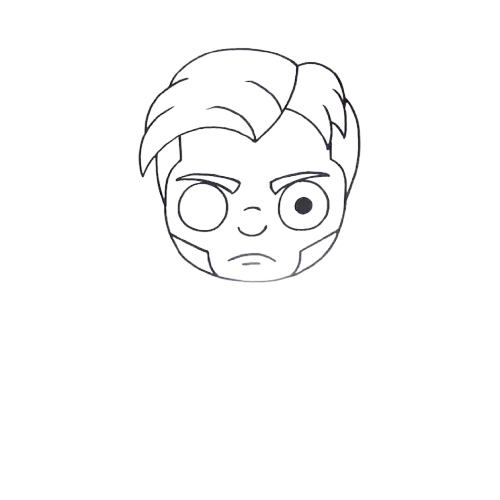 The way to Draw Fortnite Midas (27 Simple Steps) 9 How to draw Fortnite Midas