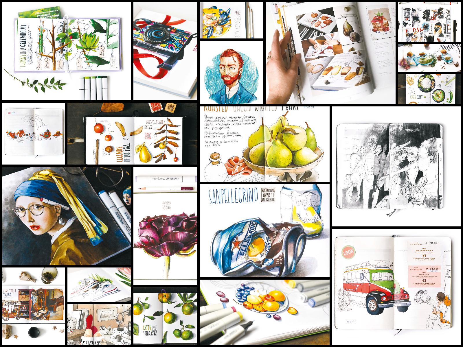 What to draw in a sketchbook