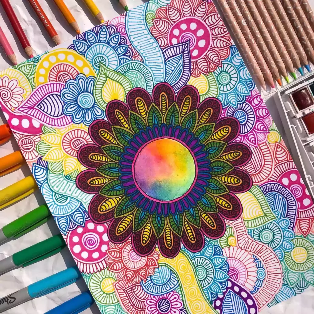 Colorful Drawing Ideas-16