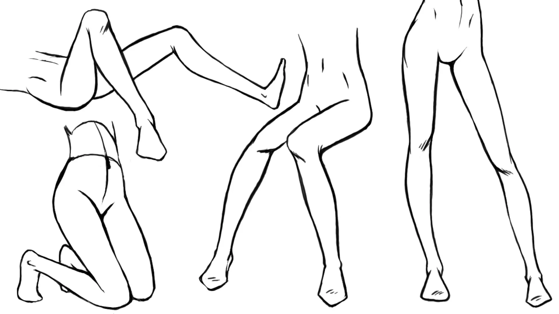 How to Draw Legs