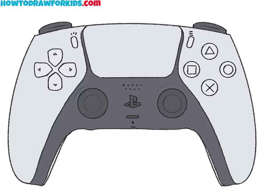 9 cartoon video game controller drawing cCuSGL