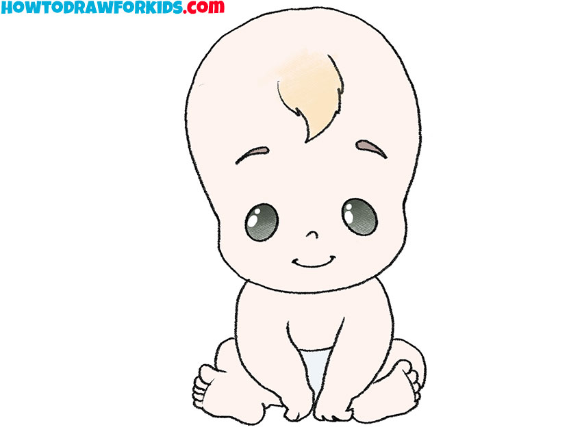 7 cute baby drawing for beginners UX1cf0