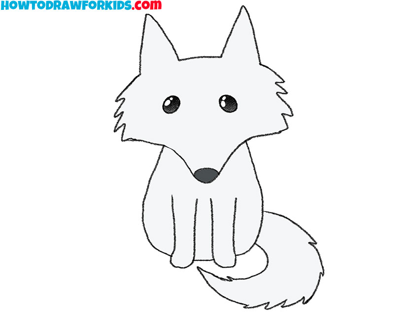 8 arctic wolf drawing tutorial JBKfSi