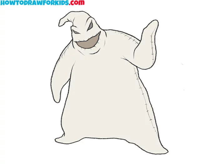 9 simple oogie boogie drawing 700x525