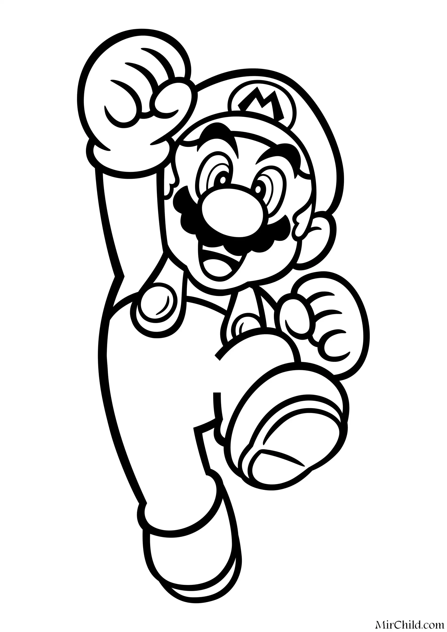 Mario Coloring Pages 32 scaled