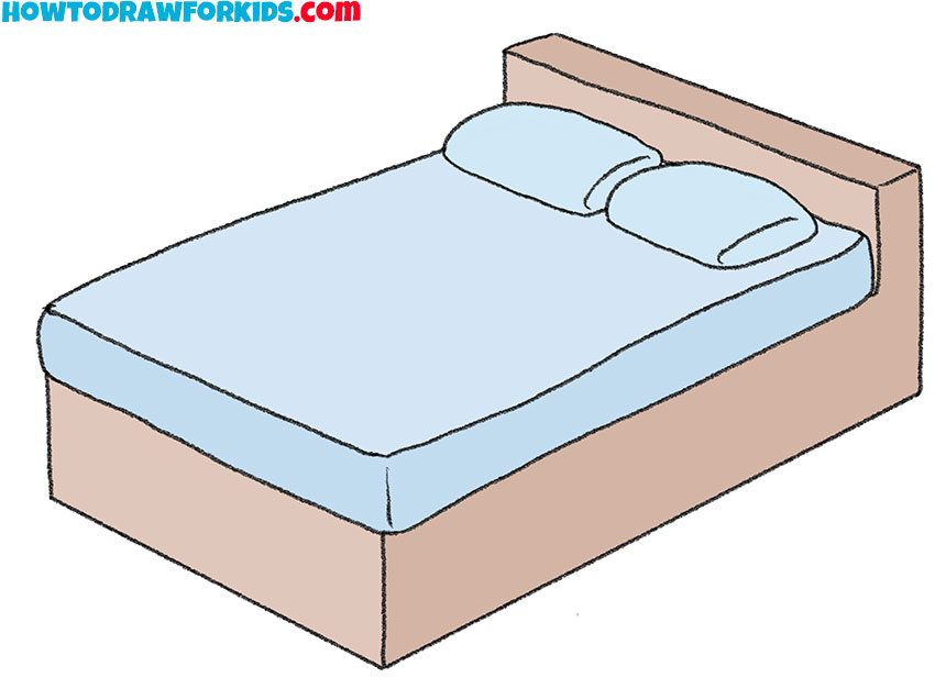 7 how to draw a cartoon bed 5gZK9a