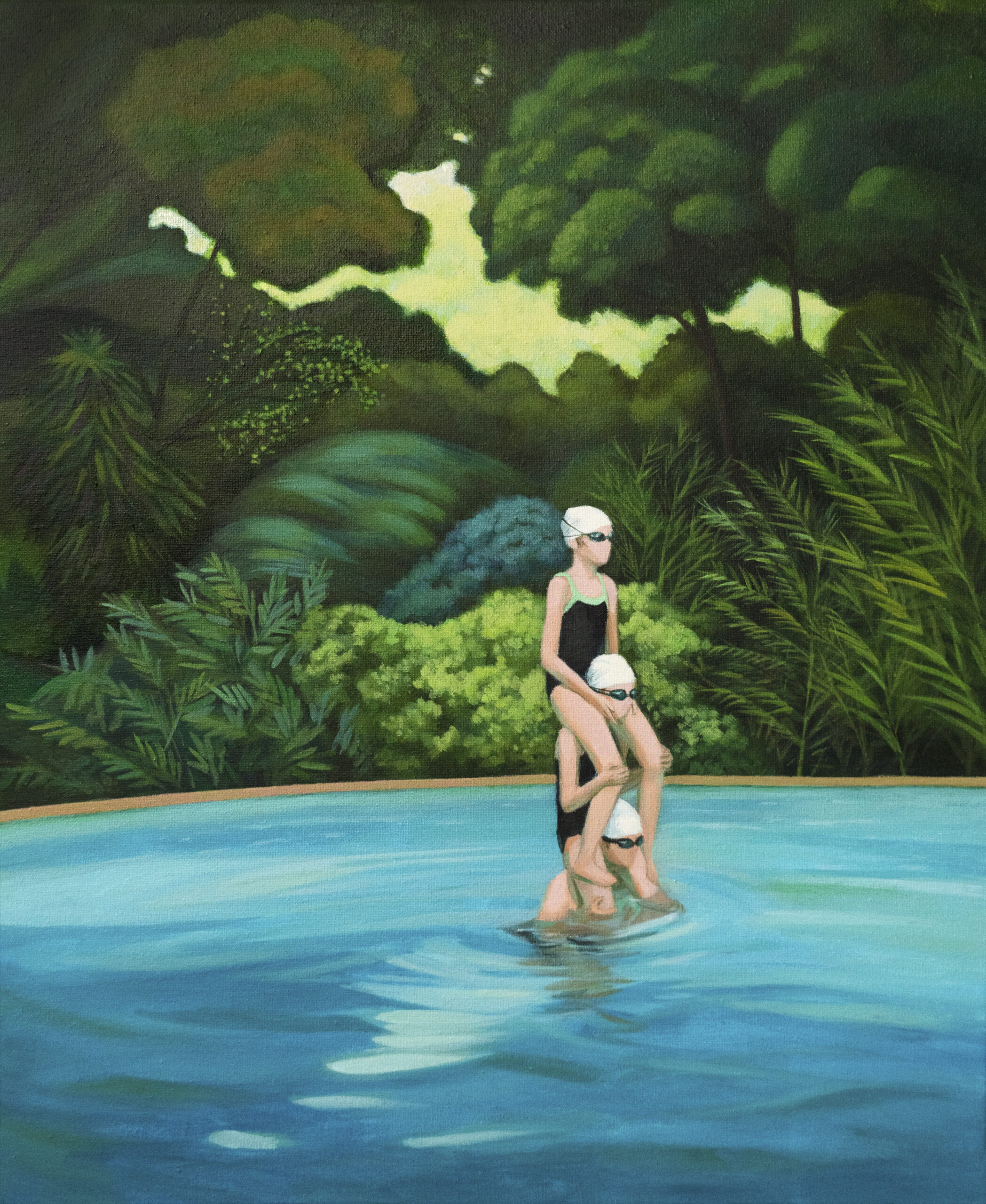 Pool Acrylic on canvas 60x50cm 2023 scaled yGfKpH