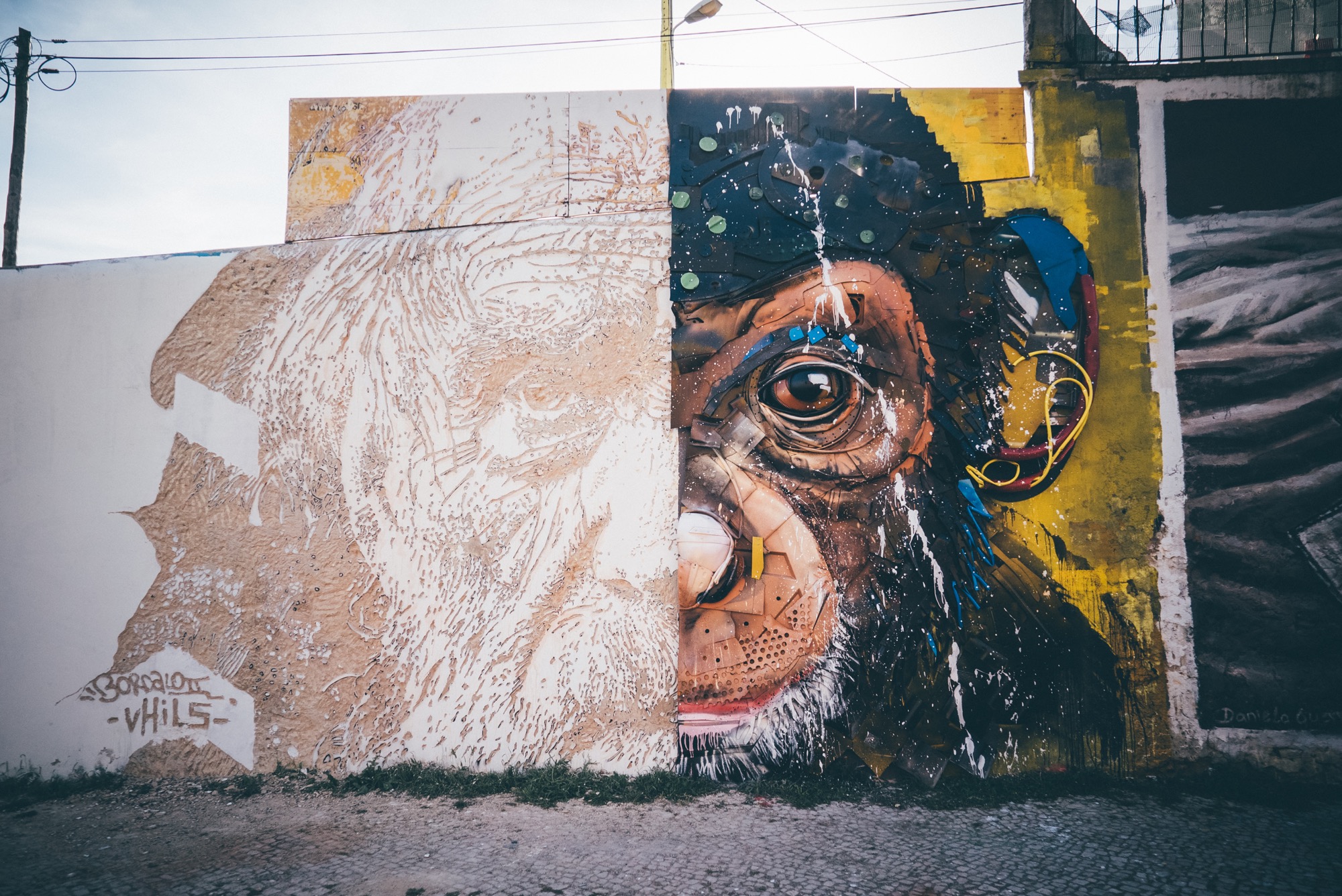 vhils bordallo ii ChrisCosta aOMDiF