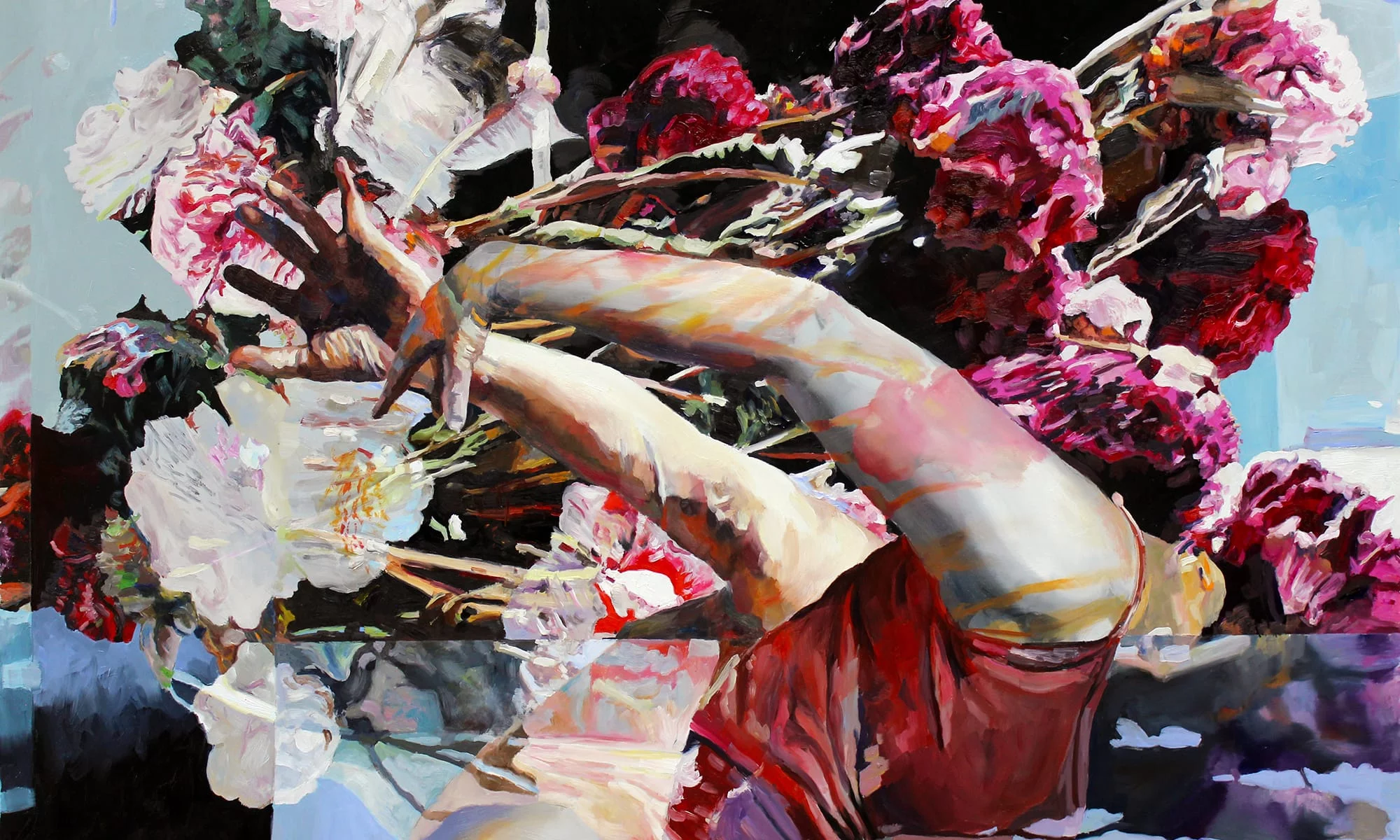 Colossal 2000x1200 Michael Hubbard No Order oil on plastic 20x31 2022 M Hubbard eNT2JL
