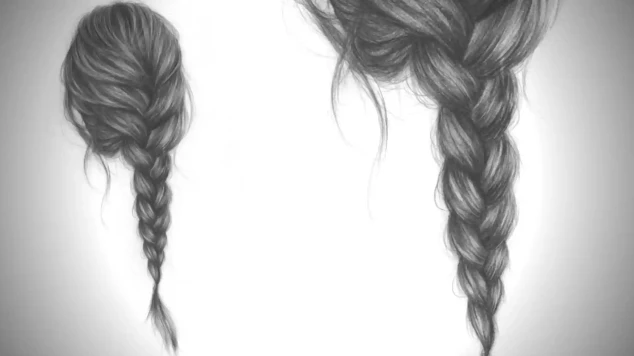 How to Draw Braids Real